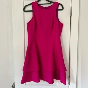 Pink dress. Black Halo. Size 4.